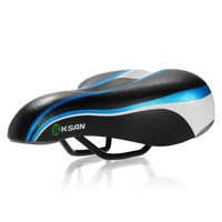 Fahrradsattel MTB Rennrad Trekking Fahrrad Sattel 27x17x9cm Schwarz Weiß Modisch