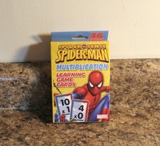 Spider-Man Multiplicatio
00004000
n Flash Cards Math Teacher Resource New
