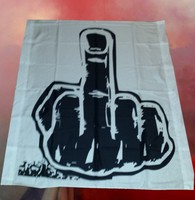 Doppelhalter Stinkefinger Anti passend für Ultras Fussballfans hools