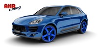 Porsche Macan Cayenne 997 Alufelgen 9,0 und 10,5x20 Zoll Diewe CAVO Blau