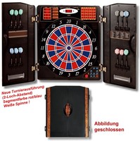 Elektronische Dartscheibe Dartboard CB 90, 38 Spiele + 211 Spielvarianten, neu