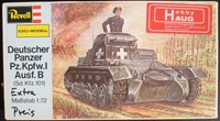 REVELL H-2321 - Deutscher Panzer Ausf. B - 1:72 - Modellbausatz - Tank Model Kit