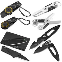 EDC Edelstahl Taschenmesser Multifunktions-im Freienüberlebens Taschen Werkzeug