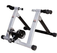 Rollentrainer Silber Fahrrad Rennrad Heimtrainer Rolle, gebraucht!