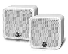 New listing
Pyle Pcb4Wt Home 4-in 200-Watt Mini Cube Bookshelf Speaker (White) (Pair)