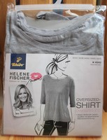 TCM Tchibo Damen Oversized Schirt Grau Gr. 36/38 NEU