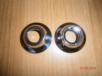 Wartburg 311 312 313 IFA Oldtimer 2x Chromrosetten Türöffner Fensterkurbel