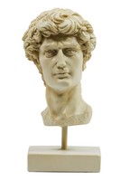 G604: Michelangelo, Kopf des David, Antiken Büste 
