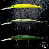 3 Stück Wobbler 14,5cm 15,0g Set 2 NEU Crankbait Hecht Barsch Zander Bass