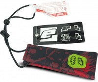 Laufstopfen Kondom Laufsocke Planet Fire rot, Paintball,