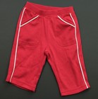Carters Sweatpants Infant Baby Girls Size 6 Months Red with White Stripe