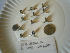 Lot#Sysems 12-(11) Small Used Black,White&Chrome Color Used 2 Foot Guides
