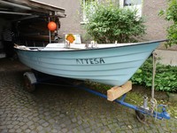 Crescent 405 Ruderboot Angelboot