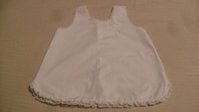 Toddler Girl Full Slip 2T White Cotton Blend, Her Majesty, Lace Trim, Vtg 1980's
