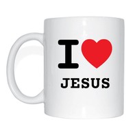 I love JESUS Tasse Kaffeetasse
