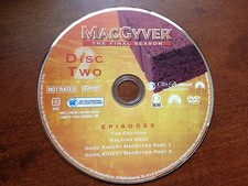 MacGyver - Season 7 Seven Disc 2 Only Replacement Dvd Disc Two - Final Season