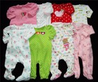 BABY GIRL SLEEPER PAJAMA CLOTHES 3-6 MONTHS INFANT GIRLS M PJ 3/6 MONTH 3 M