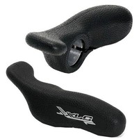 XLC Comp Bar-Ends BE-A08 Ergonomische Form Lenkerhörner schwarz Hörnchen