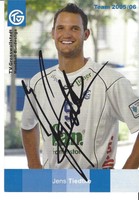 Autogrammkarte AK signiert signed TV Grosswallstadt  JENS TIEDTKE