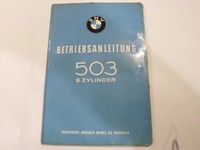 Bedienungsanleitung Betriebsanleitung BMW 503 Handbuch