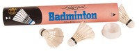 12x Federbälle Federball Naturfederball Badmintonball Badmintonbälle Badminton