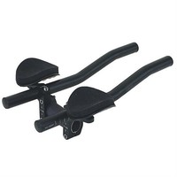 TRIATHLON AUFSATZ LENKER LENKERAUFSATZ TRI-BAR BÜGEL Rennrad Alu Armauflage
