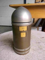 Antike Uhr Gustav Becker BRUMMER Bombe Granate Modell 1914 RAR