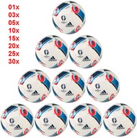 ADIDAS BEAU JEU EURO 2016 TOP GLIDER TRAININGSBALL FUSSBÄLLE BALLPAKET EURO16