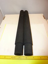 (2) Black 11"Eva Foam Handles Grips Set For Rod Builders Or Repairs