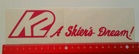 Aufkleber/Sticker: K2 Ski (21051682)