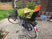 Gazelle Damen Hollandrad 28 Zoll XXL ,Bobike Kindersitz