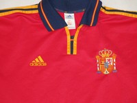 Adidas Spanien Trikot Jersey Camiseta Maglia Maillot Shirt 99-01 Spain Espana XL