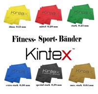 KINTEX 2,50 Meter Sportband Expander Fitness-Body-Gymnastik-Übungs+Sportbänder