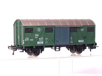 Fleischmann 5339  H0  gedeckter Gerätewagen zum Kranzug der DB