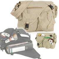 Umhängetasche ELEPHANT Tasche Messenger CRAFT BAG Kuriertasche A4 SAND BEIGE NEU