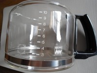 Original Krups Kaffeekanne Glaskanne und Deckel 10Tassen 49464/5