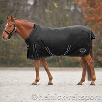 NEU Heinick Regendecke ~ Schwarz ~ Fleece Innenfutter Outdoordecke Weidedecke
