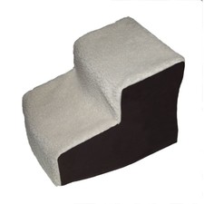 Pet Gear Easy Step Ii Deluxe Soft Step, Oatmeal/Chocolate Pg9710Soc Pet Stairs