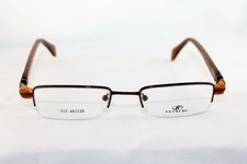 Amazing Extreme Fashion Eyeglasses,Brown&orange Mod.555