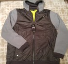 New Men's Under Armour Cold Gear Hooded Jacket 2XL Gray 164.99