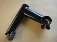 Vintage MTB Vorbau Schaft Quill Stem Retro 25.4 NOS 1 1/8 Zoll 90 mm Schwarz