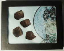 Alexius Iii, Constantine, Christ, Ancient Byzantine 4 Cupped Coins 1195-1203 Ad