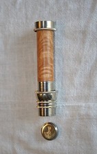 T.L. Johnson Fly Rod Reel Seat Genuine Nickel Silver with Maple Wood Insert