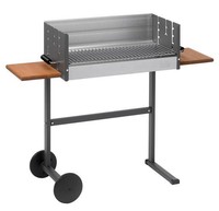 Dancook Holzkohlegrill / Grillwagen / Vertikalgrill 7500 Rost 62x25cm