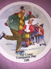 The Csatari 1981 Grandparent Plate Knowles Limited Edition