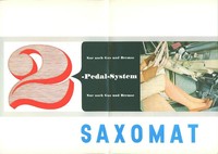 Fichtel & Sachs  Saxomat 2 - Pedal System 1957 Automobilia Technik Prospekt RP