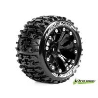 Louise 2,8 ST-Pioneer soft Felge schwarz 1/2 Offset 12mm 