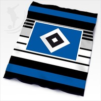 Hamburger SV Coral Fleecedecke HOME