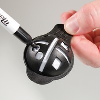 Golfball Markierer | Ballmarkierer mit Schablonen-Form und wasserfesten Stift 