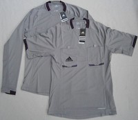 Adidas Schiedsrichter Referee Trikot 2012 grau UEFA FIFA DFB  NEU!!!